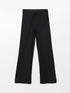 LC Waikiki Women's Wide Leg Elastic Waist Tracksuit Bottom